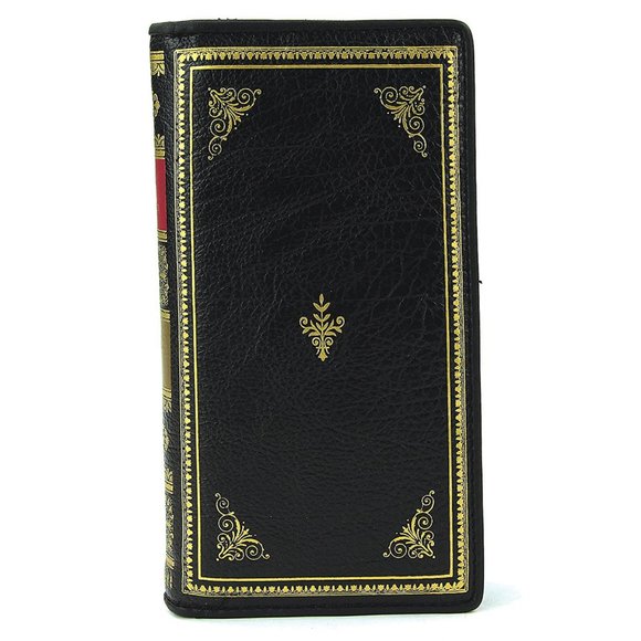 Vintage Book of Wealth Wallet - Book Lover Gifts - Picture 3 of 4